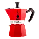 Гейзерная кофеварка Bialetti Moka Express на 3 чашки, красная