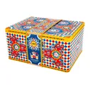 Набор Bialetti Dolce&Gabbana:кофеваркана2порциии2чашки,Красный;разноцветный