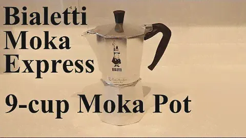 Bialetti Moka Pot (9-Cup Moka Express) | A Great Option for Brewing Great Coffee