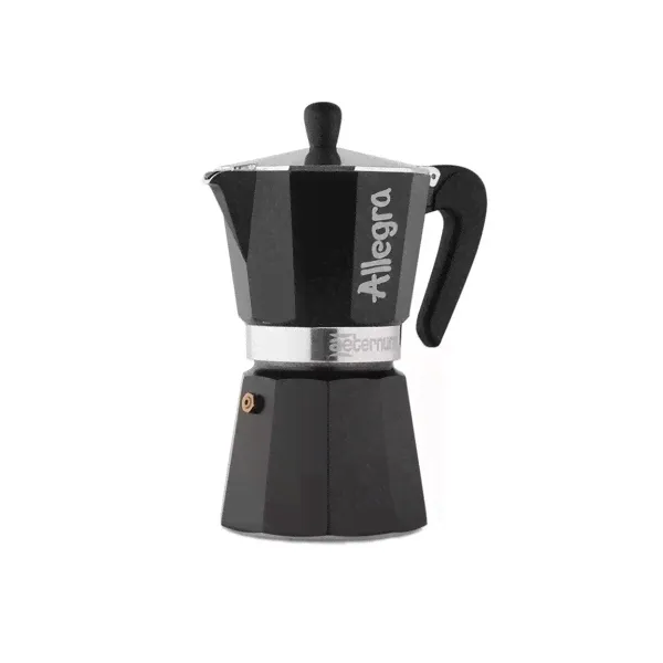 Bialetti Aeternum Allegra черная, на 6 порций 5673-0