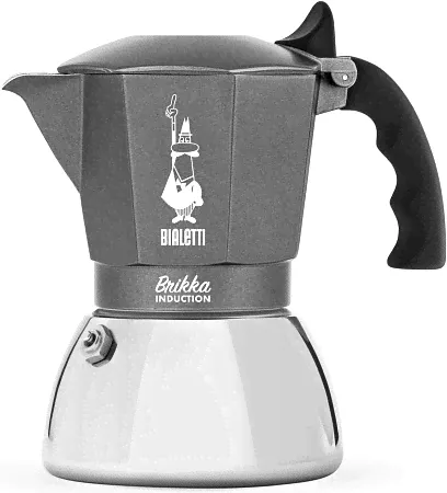 Гейзерная кофеварка Bialetti 7317 Brikka на 4 чашки 160vk