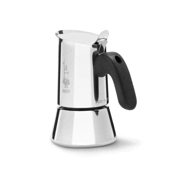 Турка Bialetti Venus - чёрная из нержавеющей стали - 4 чашки - термопластик - Venus-2