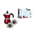 Подарочный набор: DAMA GLAMOUR бордо 3п. + 2 кофейные пары ART, Bialetti-2