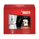 Подарочный набор Bialetti Кофеварка Moka Express и кофе Nocciola молотый 200 г