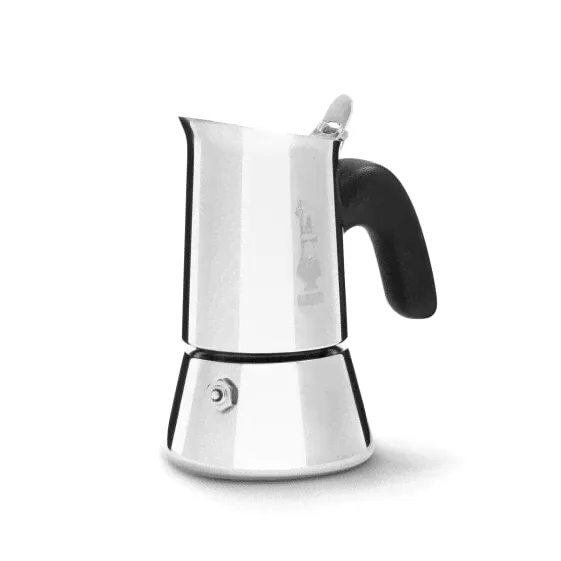 Турка Bialetti Venus - чёрная из нержавеющей стали - 4 чашки - термопластик - Venus-3
