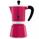 Гейзерная кофеварка Bialetti Rainbow, фуксия, 6 порций, 270мл