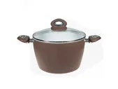 Кастрюля Коричневая керамика Bialetti 24 см 6 л