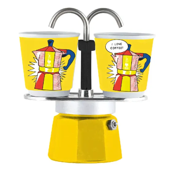 Кофеварка ручная BIALETTI 0001405 Комби - молотый кофе - Желтый