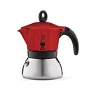 Кофеварка гейзерная Bialetti Moka Induction Red на 6 чашек