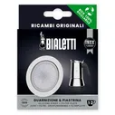 Уплотнитель + фильтр для стальной гейзерной кофеварки Bialetti на 2 порций