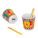 Набор Bialetti Dolce&Gabbana:кофеваркана2порциии2чашки,Красный;разноцветный