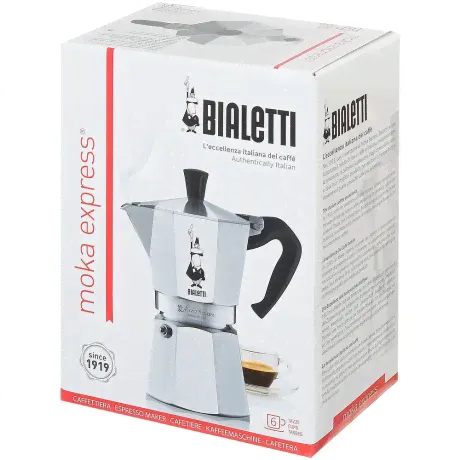 Кофеварка гейзерная Bialetti Moka Express (6 порций) 1163-3