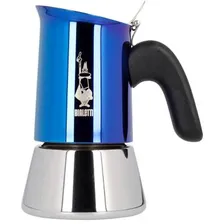 Bialetti гейзерная кофеварка Venus Blue 2 порции 85 мл