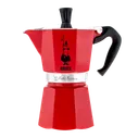 Гейзерная кофеварка Bialetti Moka Express на 6 чашек, красная