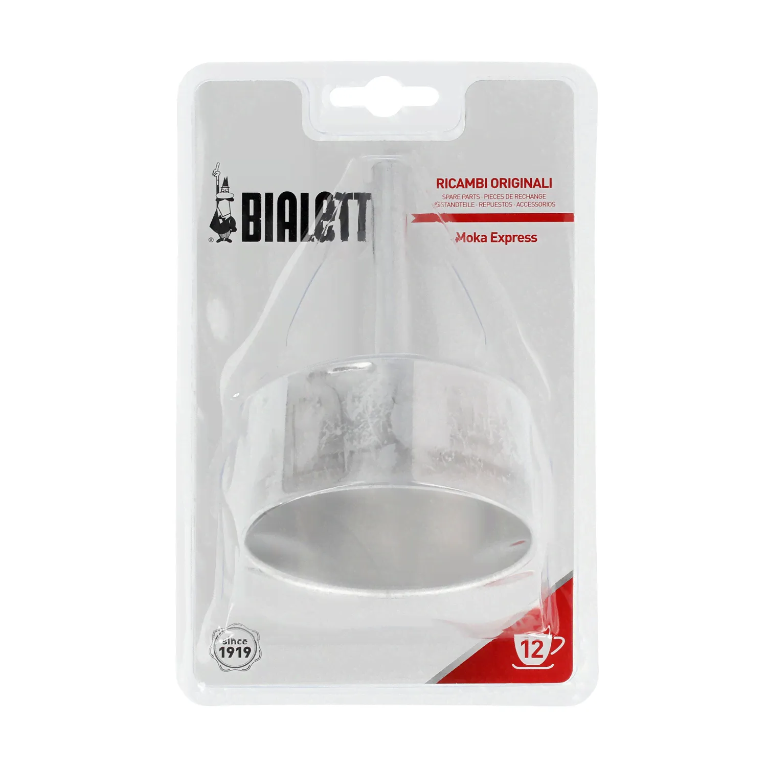 Воронка для алюм. гейзерной кофеварки Bialetti на 12 порций-0