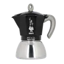 Гейзерная кофеварка Bialetti Moka Induction на 6 чашек, черная