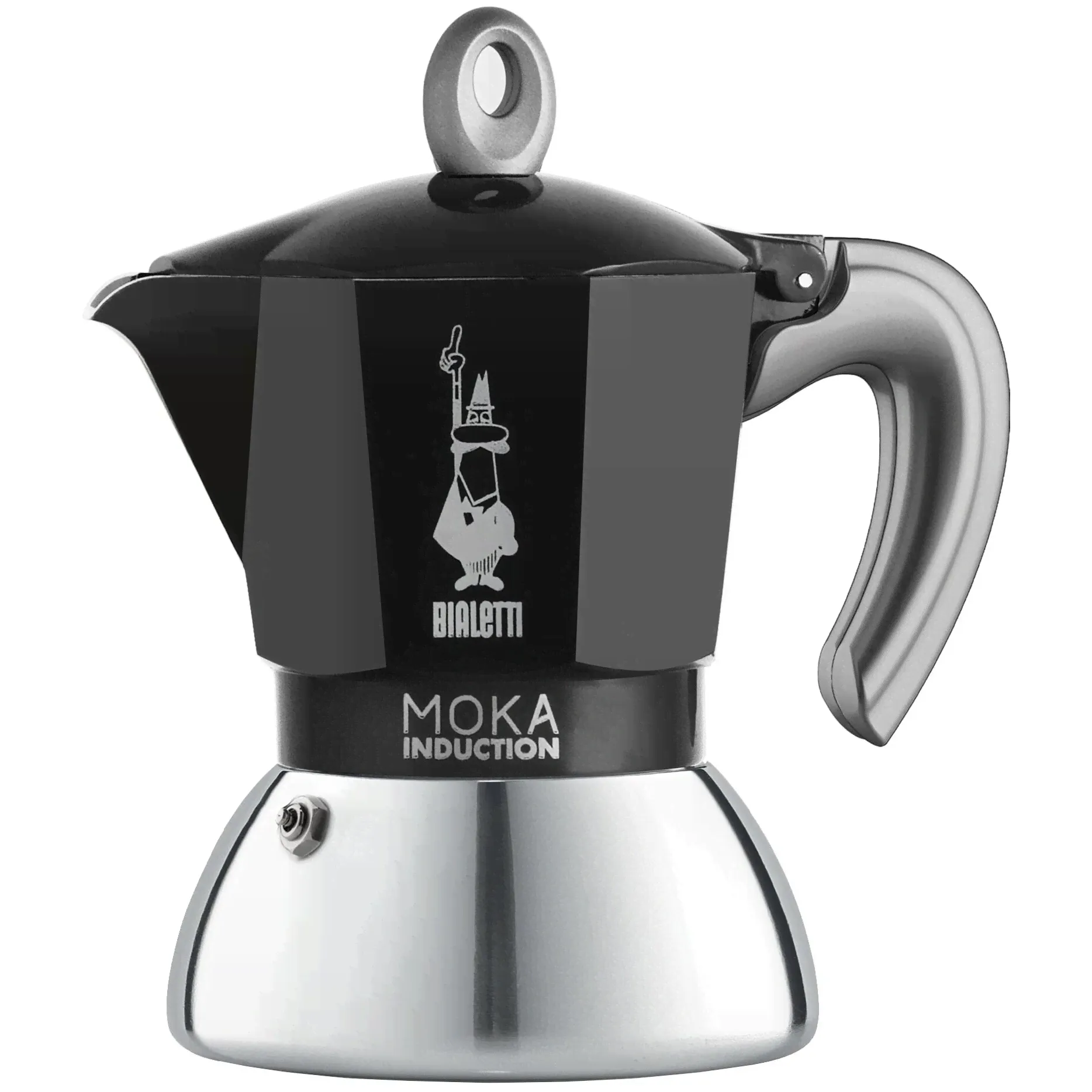 Обзор на Гейзерная кофеварка Bialetti New Moka Induction, 90 мл